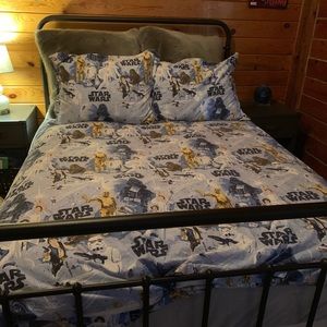 Pottery barn Star Wars full/queen duvet cover set